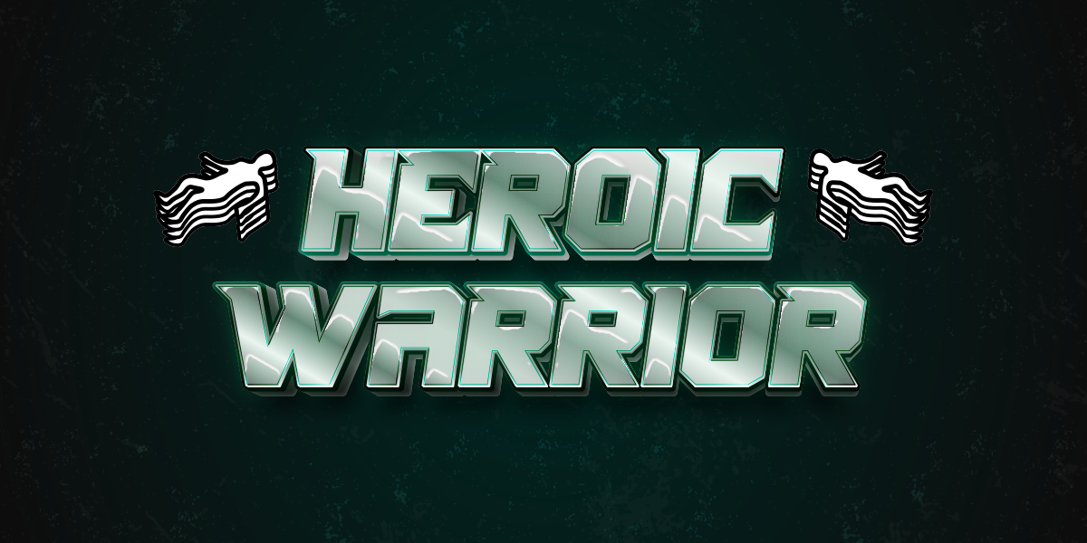 Heroic Warrior Banner